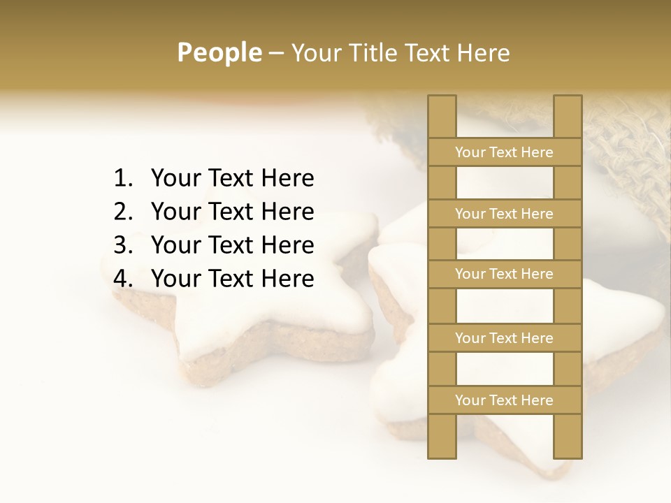 Selbstgemacht Klassiker Weihnachtspl PowerPoint Template