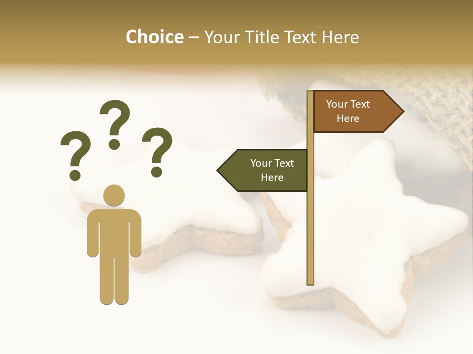 Selbstgemacht Klassiker Weihnachtspl PowerPoint Template