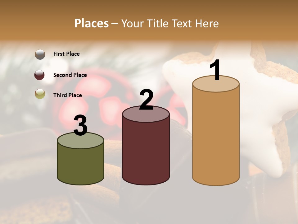 Dominostein Frohes Kekse PowerPoint Template