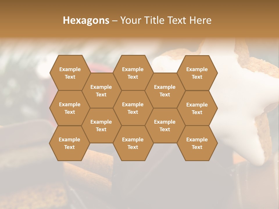 Dominostein Frohes Kekse PowerPoint Template