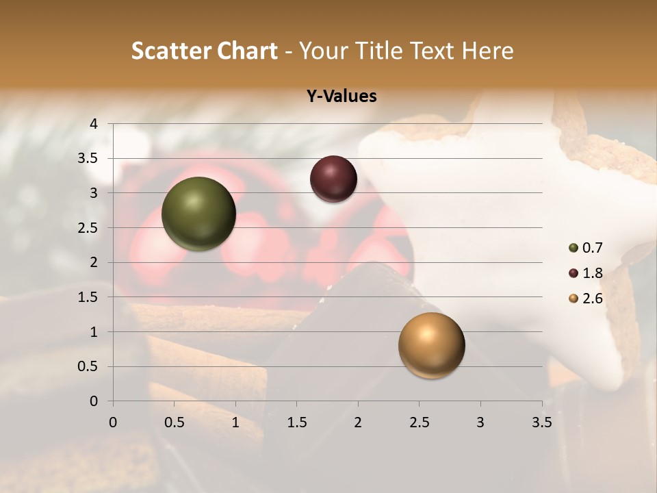 Dominostein Frohes Kekse PowerPoint Template