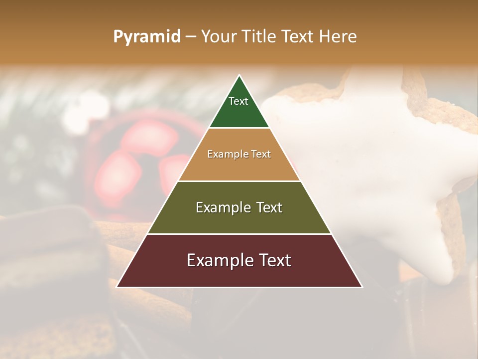 Dominostein Frohes Kekse PowerPoint Template