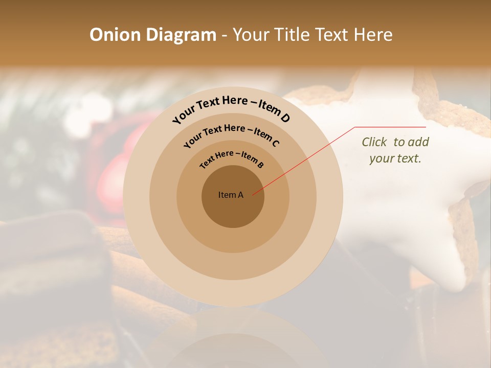 Dominostein Frohes Kekse PowerPoint Template