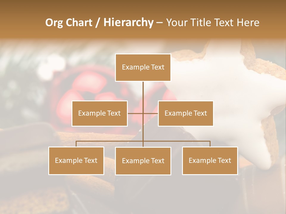 Dominostein Frohes Kekse PowerPoint Template