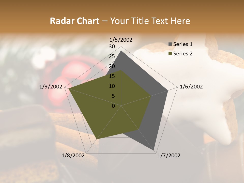 Dominostein Frohes Kekse PowerPoint Template