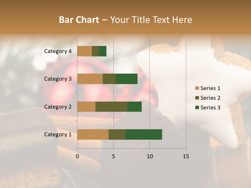 Dominostein Frohes Kekse PowerPoint Template