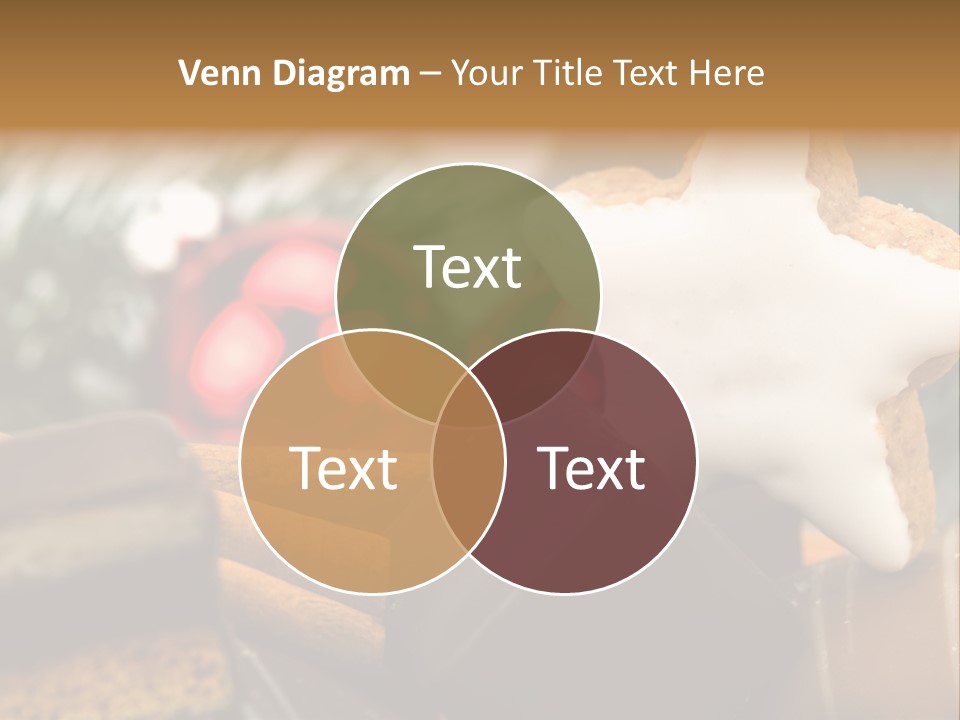 Dominostein Frohes Kekse PowerPoint Template