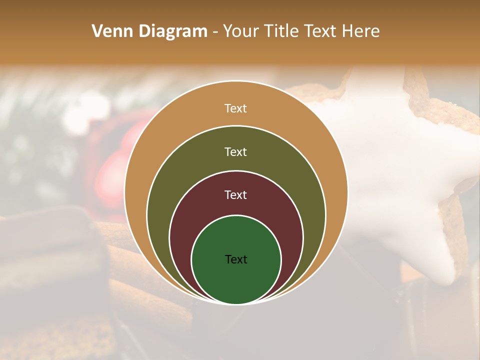 Dominostein Frohes Kekse PowerPoint Template