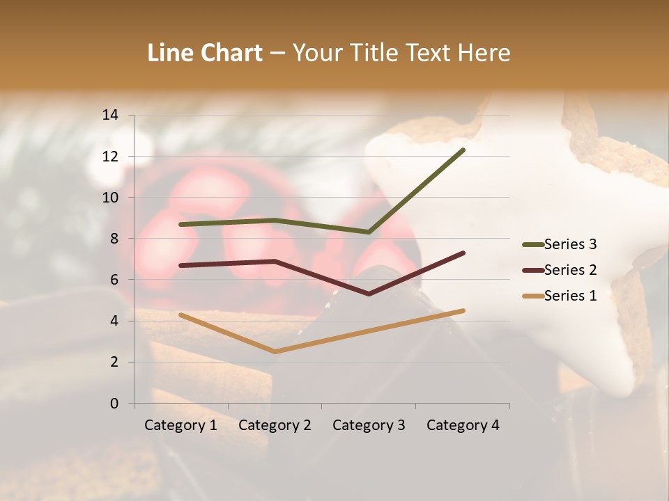 Dominostein Frohes Kekse PowerPoint Template