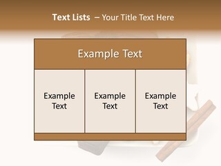 Dekoration Weihnachtskarte Makrone PowerPoint Template