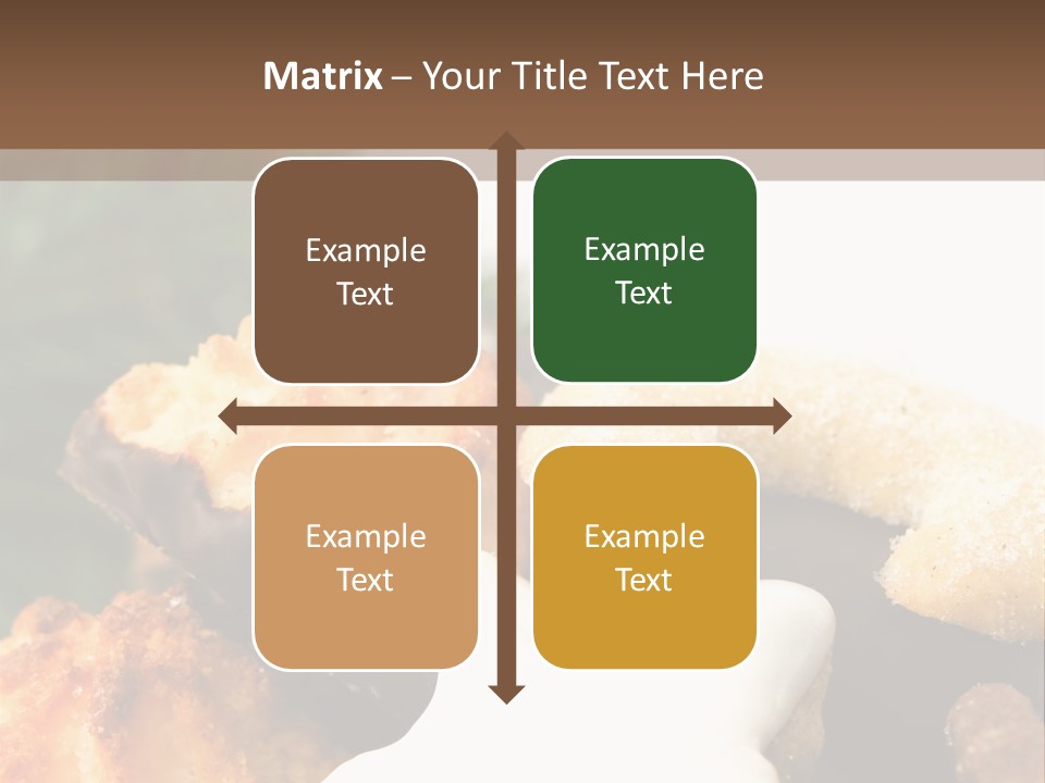 Backen Essen Kipferl PowerPoint Template