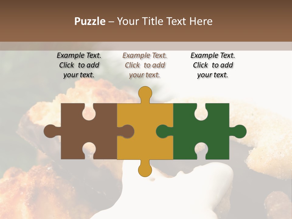 Backen Essen Kipferl PowerPoint Template