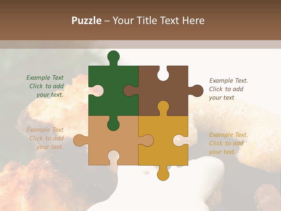 Backen Essen Kipferl PowerPoint Template