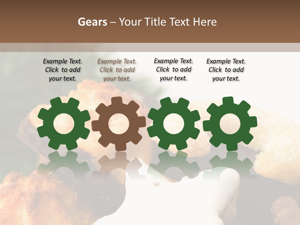 Backen Essen Kipferl PowerPoint Template