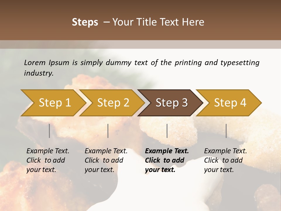 Backen Essen Kipferl PowerPoint Template