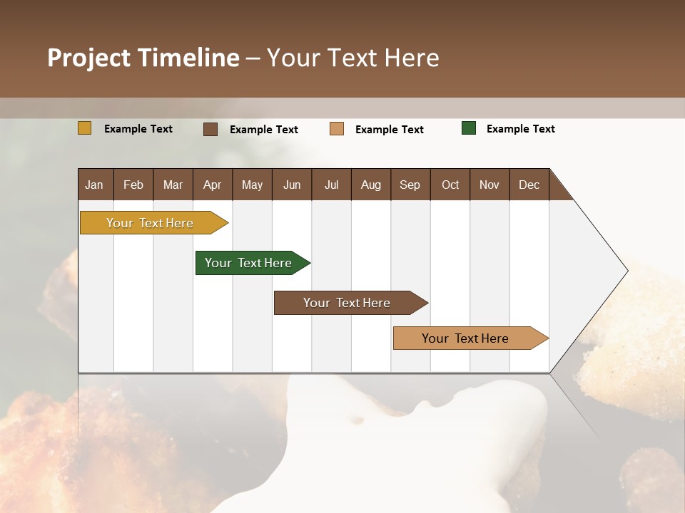Backen Essen Kipferl PowerPoint Template