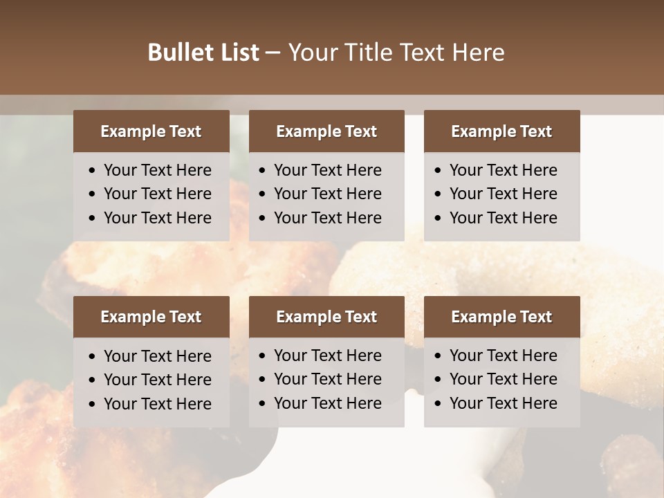 Backen Essen Kipferl PowerPoint Template