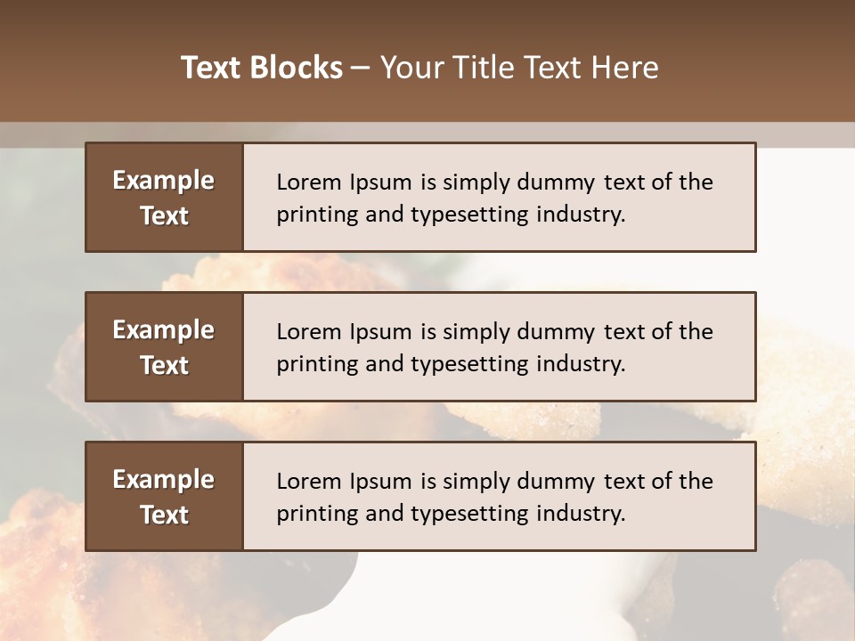 Backen Essen Kipferl PowerPoint Template