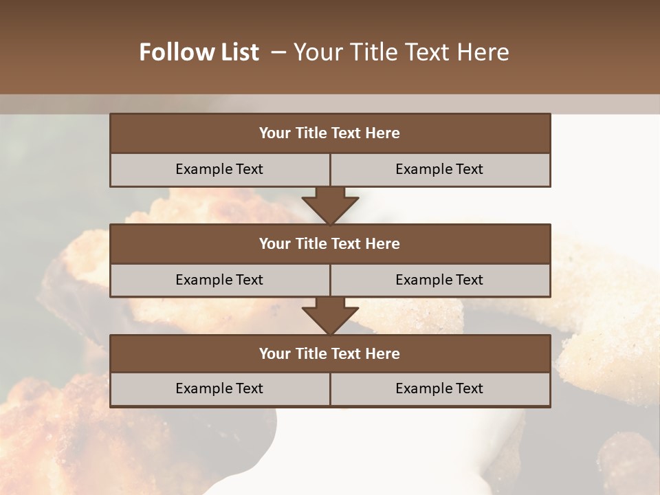 Backen Essen Kipferl PowerPoint Template
