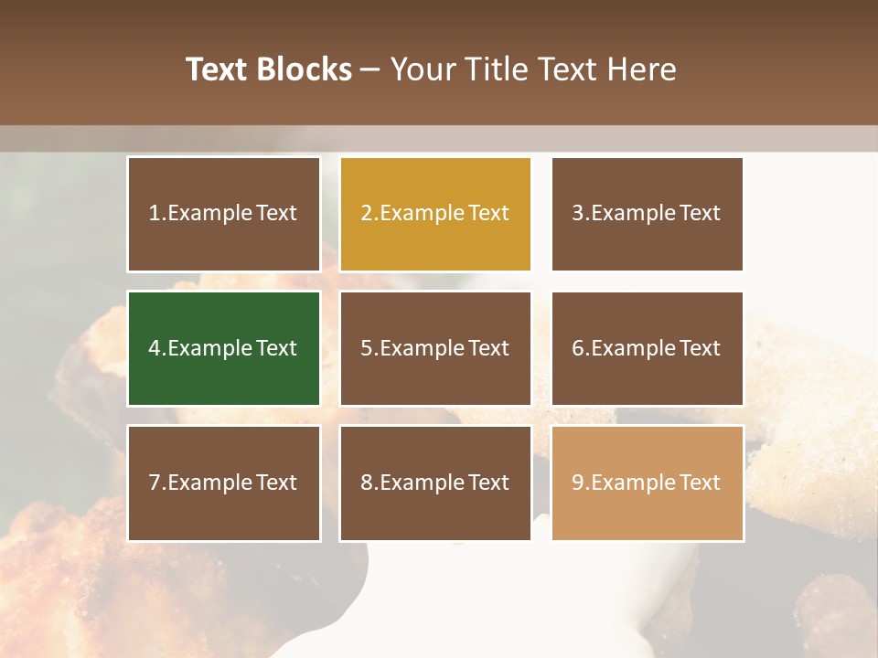 Backen Essen Kipferl PowerPoint Template