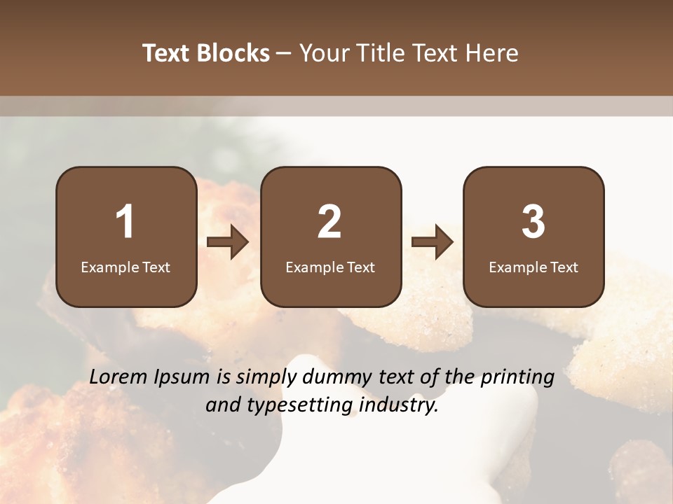 Backen Essen Kipferl PowerPoint Template