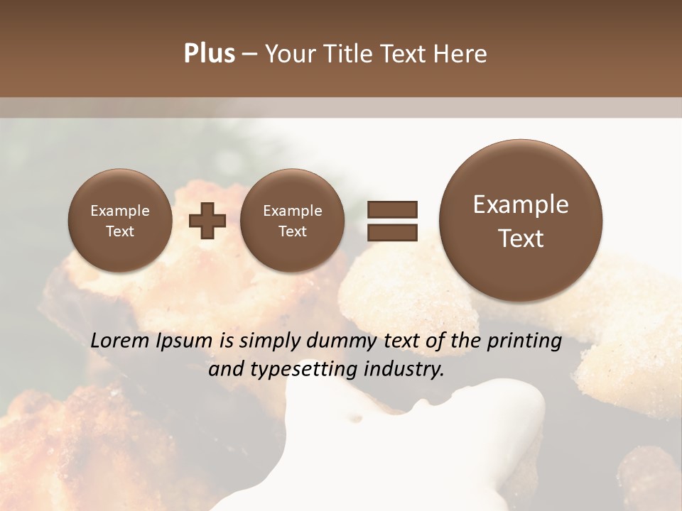 Backen Essen Kipferl PowerPoint Template