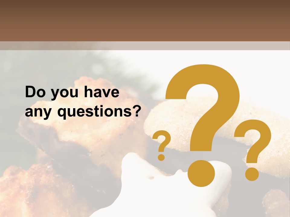 Backen Essen Kipferl PowerPoint Template