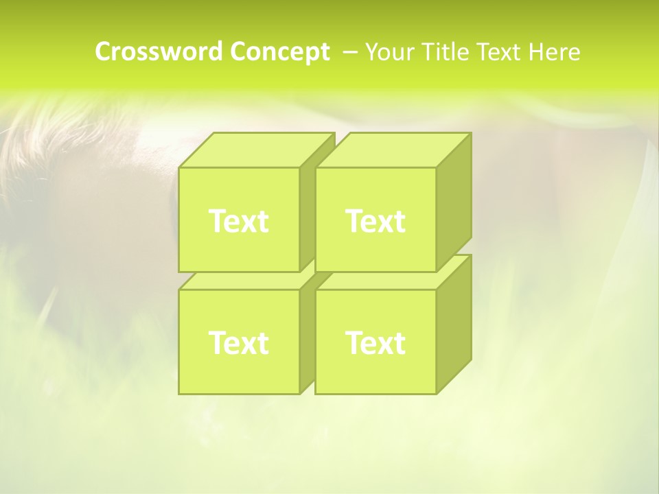 Girl Beautiful Tired PowerPoint Template