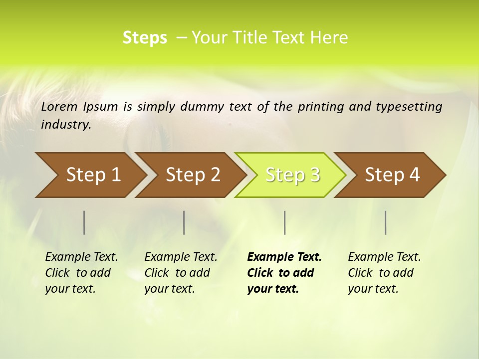 Girl Beautiful Tired PowerPoint Template