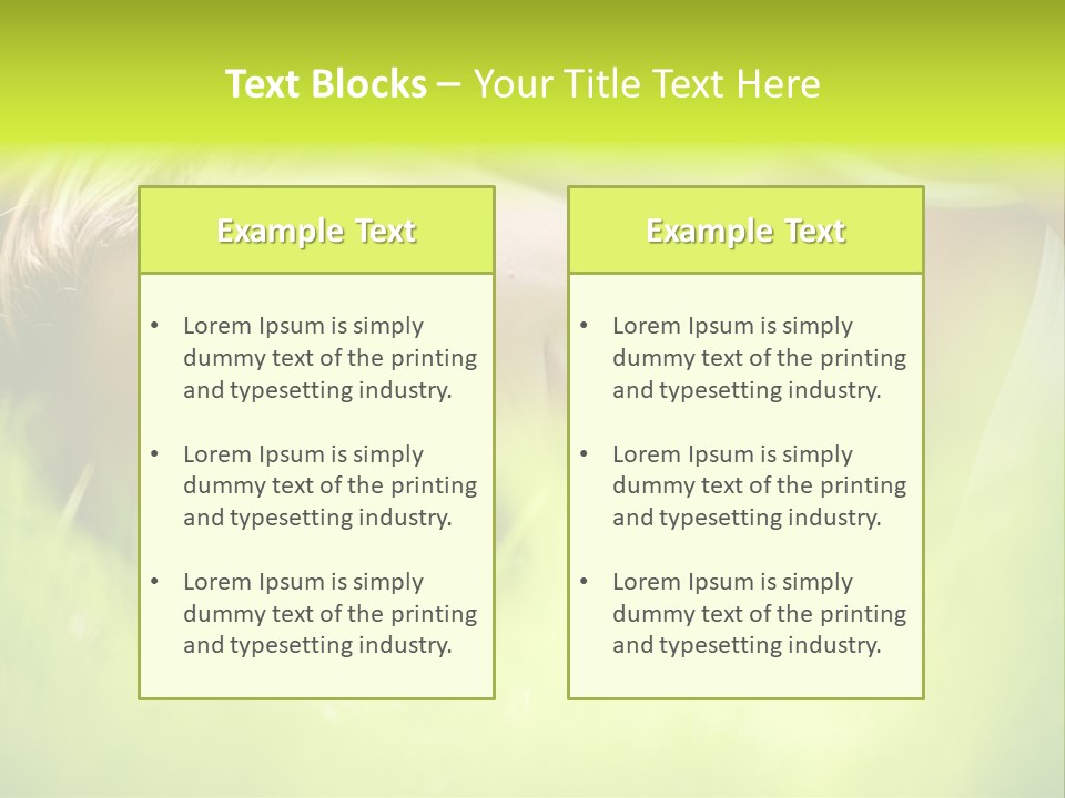 Girl Beautiful Tired PowerPoint Template