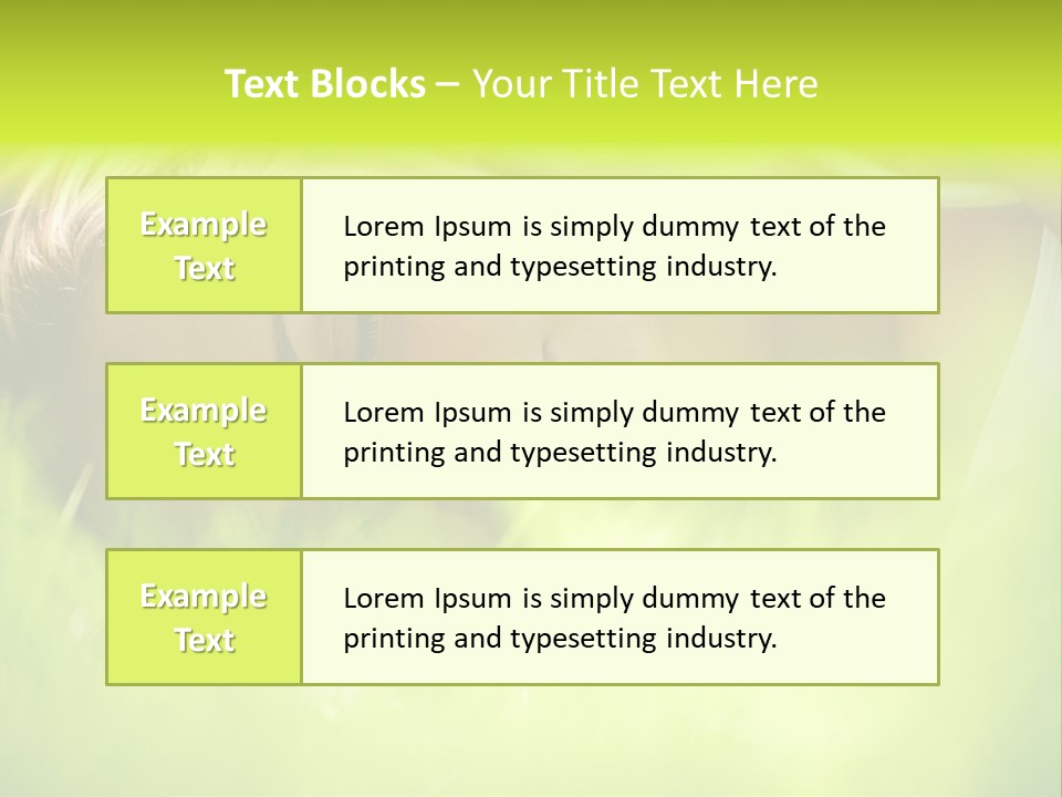 Girl Beautiful Tired PowerPoint Template