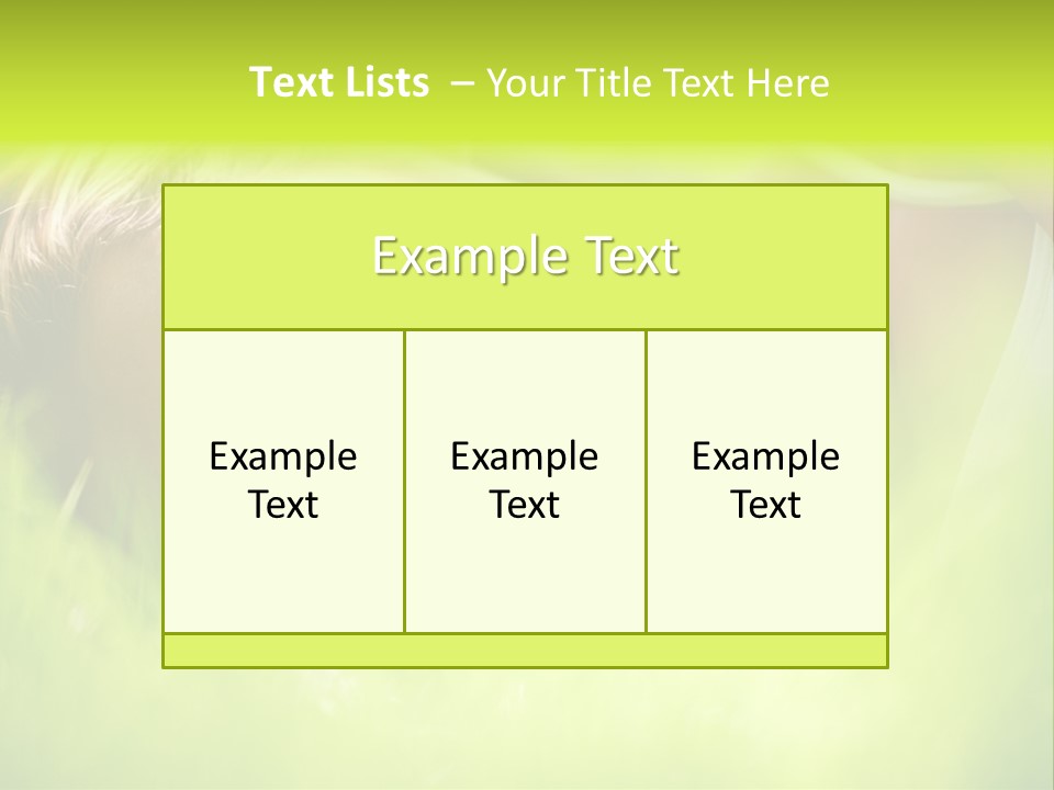 Girl Beautiful Tired PowerPoint Template