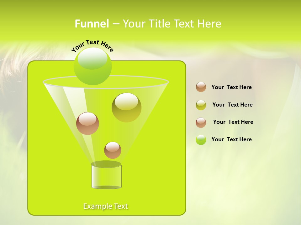 Girl Beautiful Tired PowerPoint Template