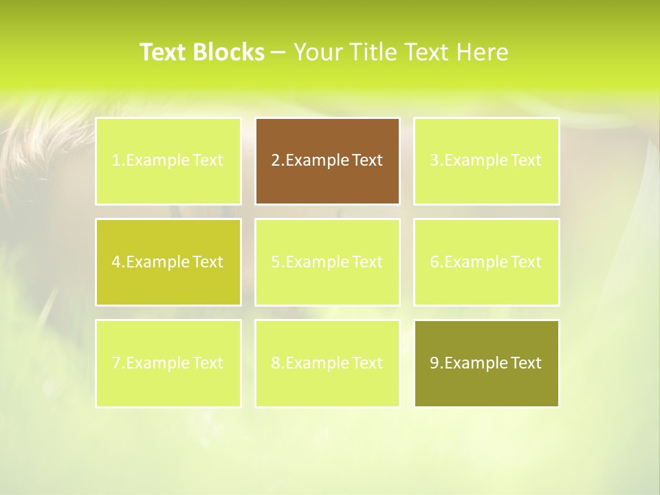 Girl Beautiful Tired PowerPoint Template