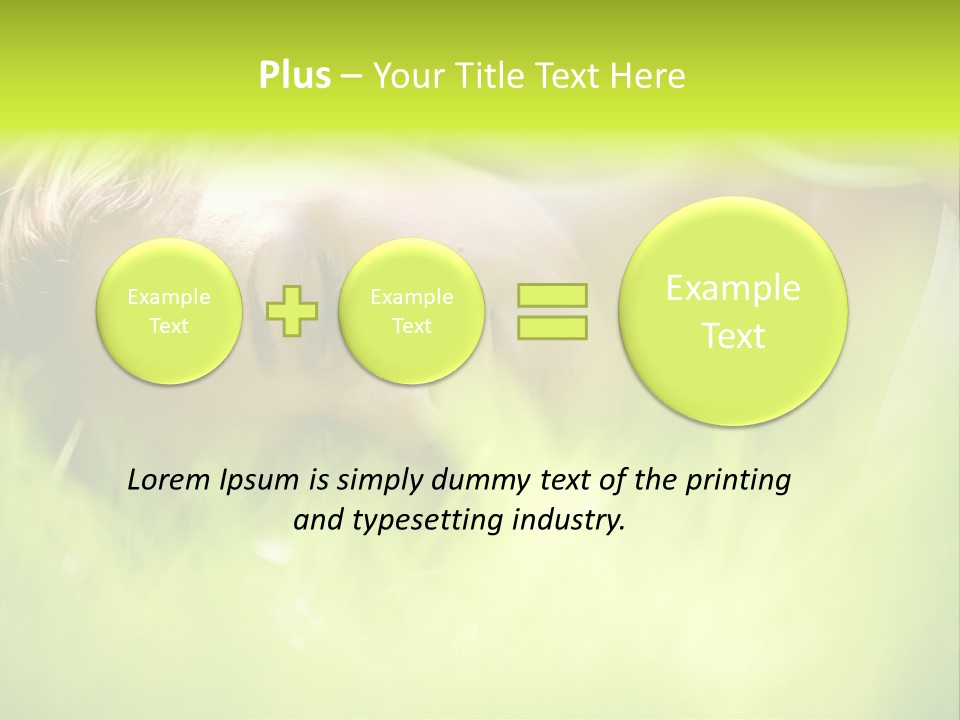 Girl Beautiful Tired PowerPoint Template