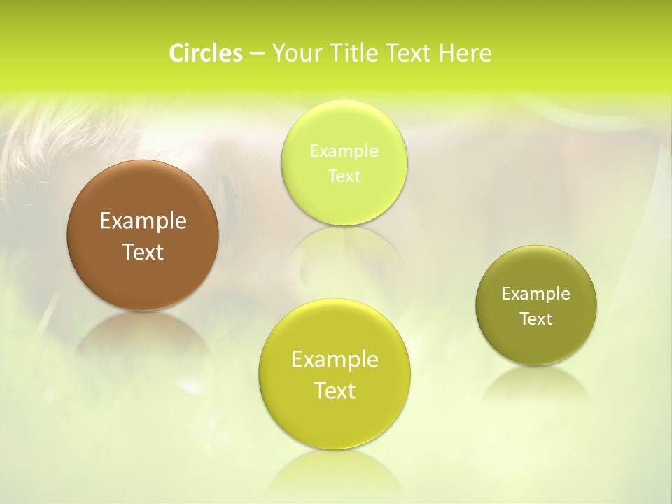 Girl Beautiful Tired PowerPoint Template