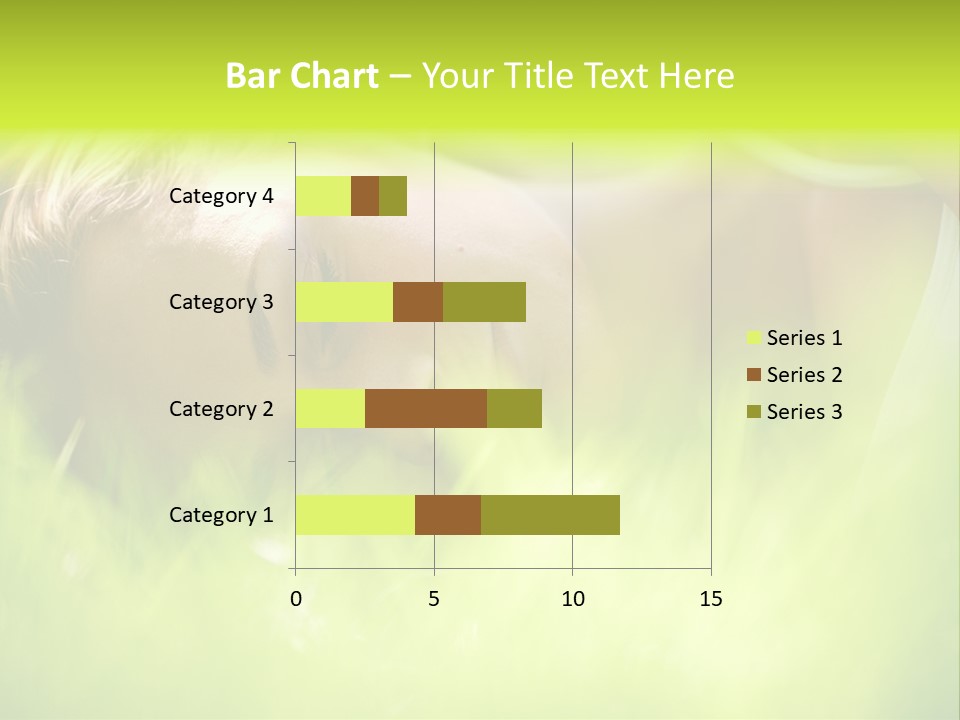 Girl Beautiful Tired PowerPoint Template