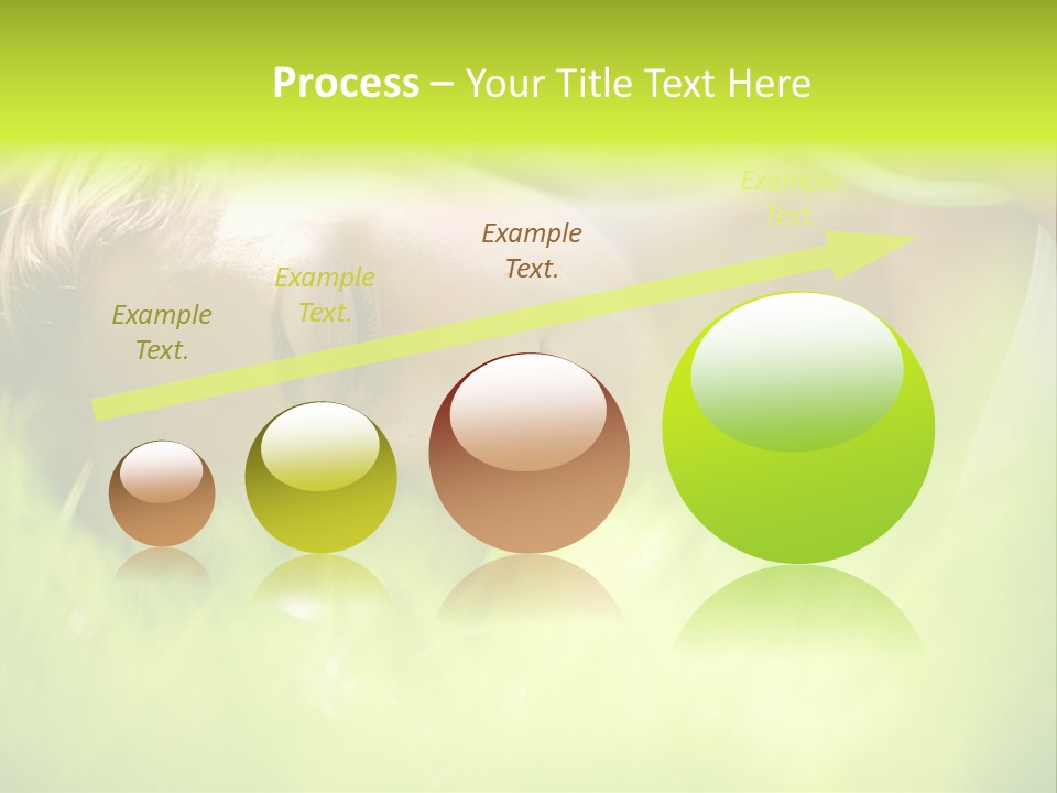 Girl Beautiful Tired PowerPoint Template