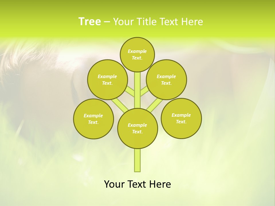 Girl Beautiful Tired PowerPoint Template