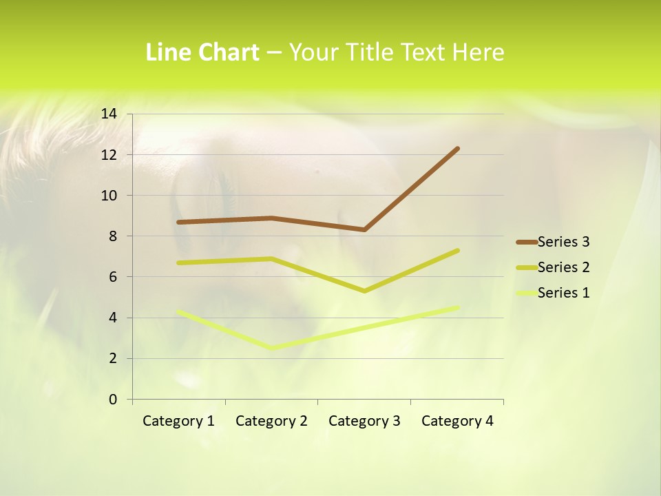 Girl Beautiful Tired PowerPoint Template