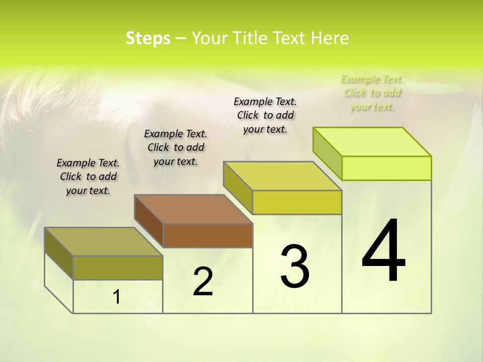 Girl Beautiful Tired PowerPoint Template