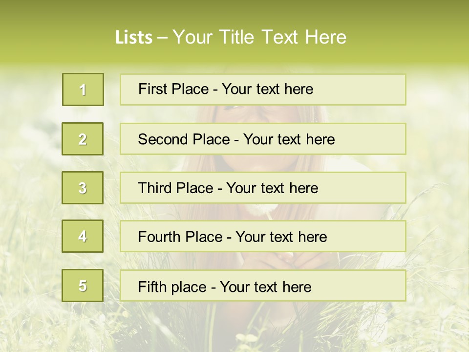People Happiness  PowerPoint Template