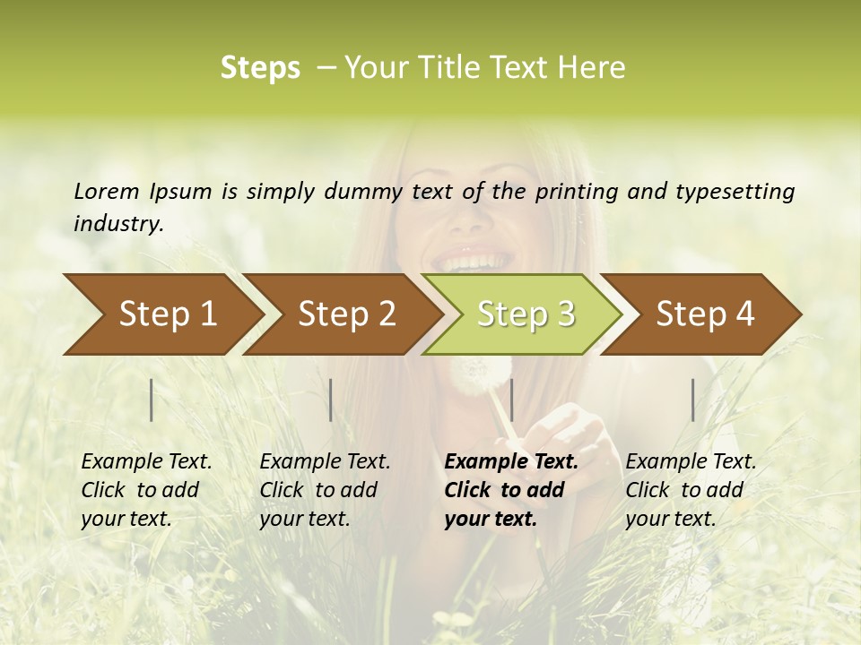 People Happiness  PowerPoint Template
