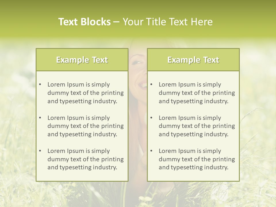 People Happiness  PowerPoint Template