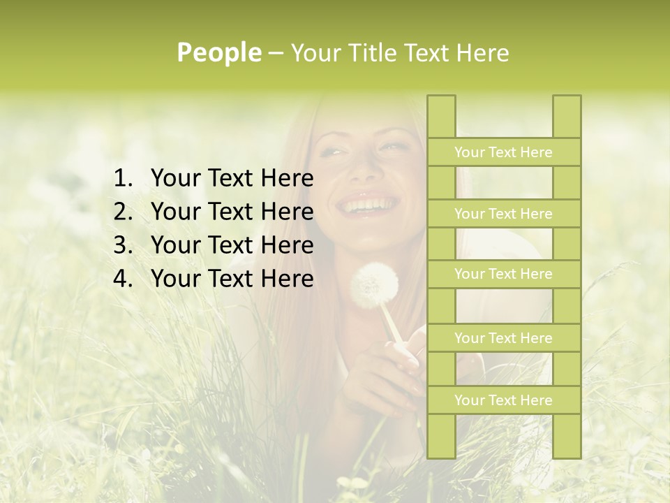 People Happiness  PowerPoint Template