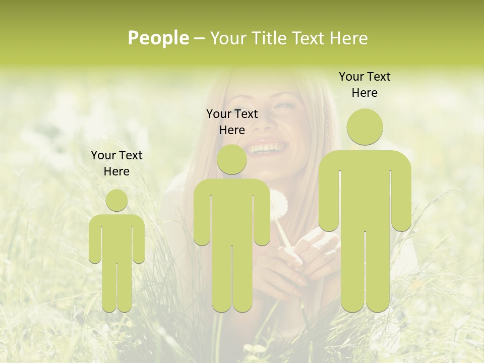 People Happiness  PowerPoint Template
