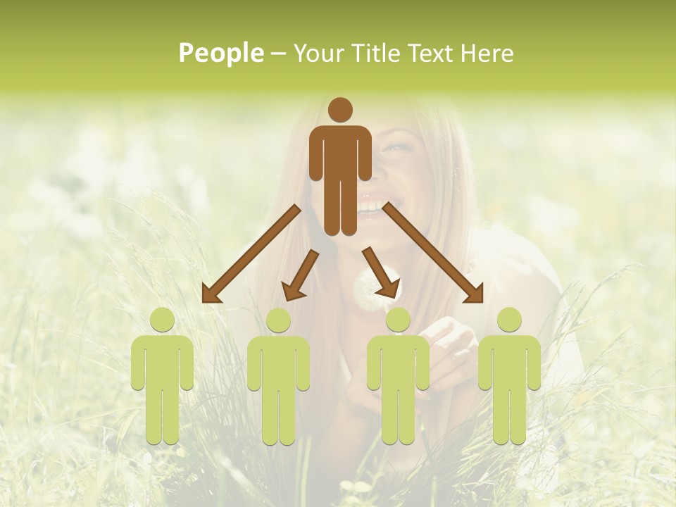 People Happiness  PowerPoint Template