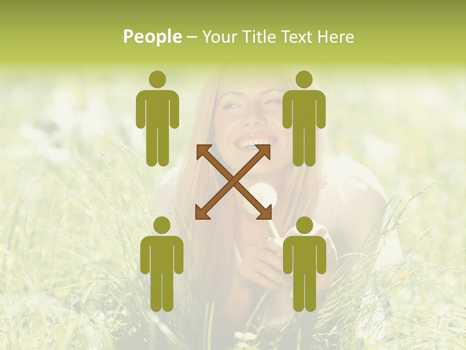 People Happiness  PowerPoint Template