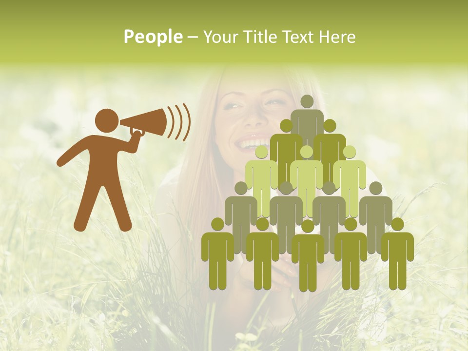 People Happiness  PowerPoint Template