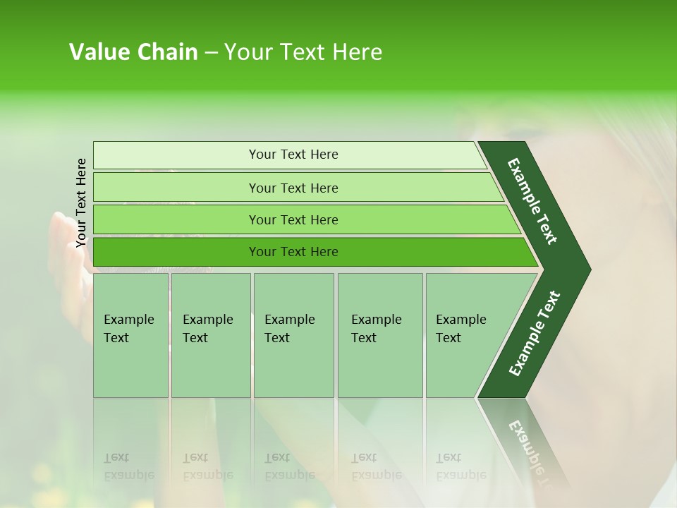 Cute Free Woman PowerPoint Template